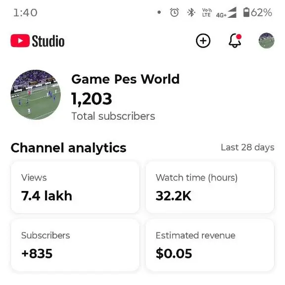 (ID: YT#0086)-Monetized Sports & Football Livestream channel