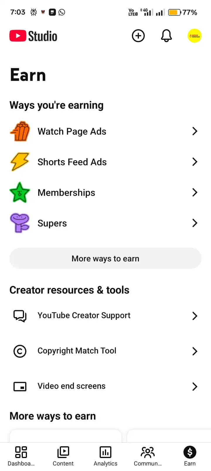 News YouTube Channel – 10K Subscribers – Monetized – Hindi Audience